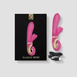 Миниатюрный вибратор-кролик Gvibe Grabbit Mini, 19х3.2 см
