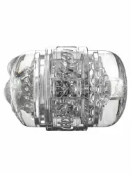 Реалистичный мастурбатор Fleshlight Quickshot Stoya, 11 см, анатомия реальной актрисы, прозрачный