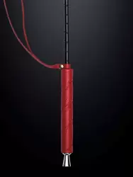 Стек в форме сердца Sitabella из натуральной кожи – красный