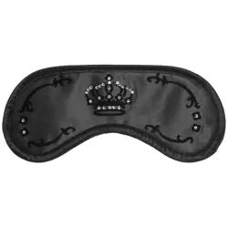 Маска на глаза Swarovski Черная корона