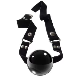 Кляп Icicles № 65 из стекла – черный