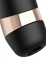 Инновационный вакуум-волновой стимулятор клитора Satisfyer Pro 3 с вибрацией - черный