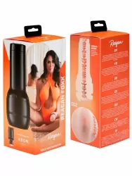 Реалистичный мастурбатор Kiiroo Feel Reagan Foxx, анатомия реальной актрисы, 22,4 см, ТПЭ