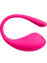 Интерактивное виброяйцо Lovense Lush 3, программируемое управление со смартфона, 7,6 см, силикон