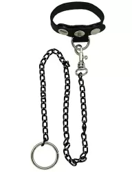 Поводок X для пениса с одним ремешком Sitabella – черный