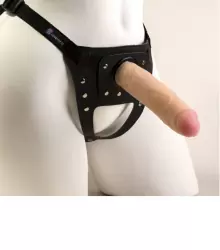 Реалистик NeoSkin с поясом Harness Medical Technology 15,2 x 3,5 см – телесный