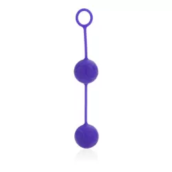 Вагинальные шарики Posh Silicone “O” Balls - фиолетовые