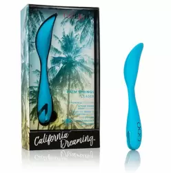 Гибкий вибратор Palm Springs Pleaser, с функцией Power Boost, 15,2 см, силикон, голубой