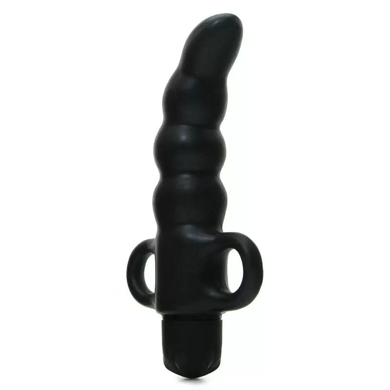 Стимулятор простаты Vibrating P-Spot Ribbed с вибрацией
