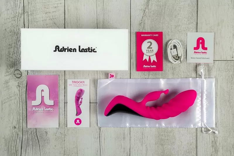 Инновационный вибратор Trigger - розовый