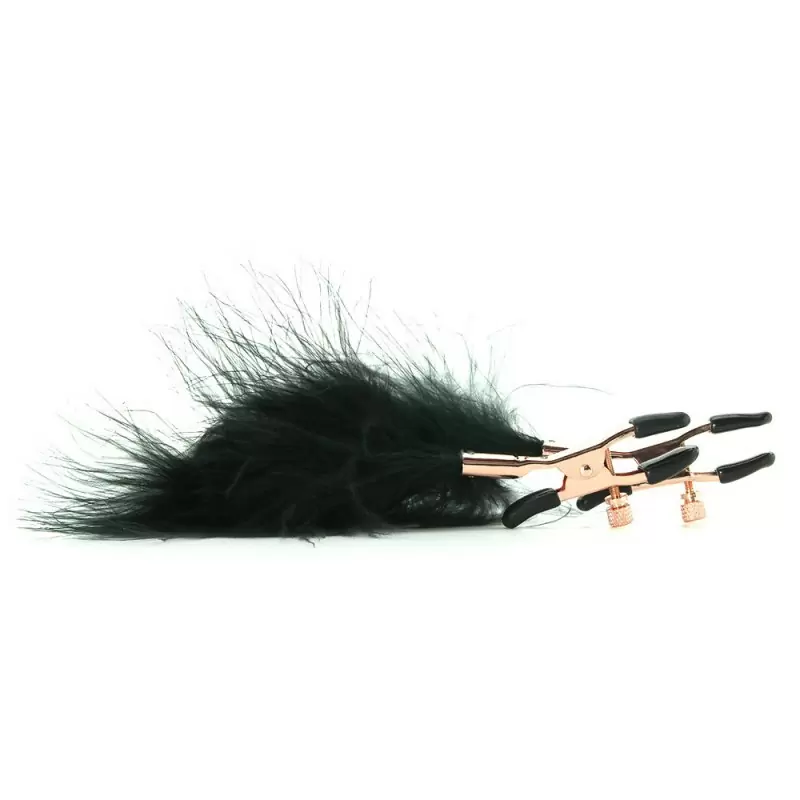Зажимы для сосков с пухом Entice Feather Nipplettes