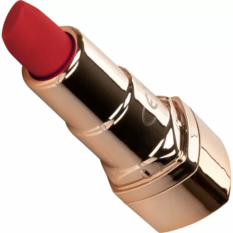 Мини-вибратор Hide & Play Rechargeable Lipstick, в форме губной помады, 8,2 см, красный