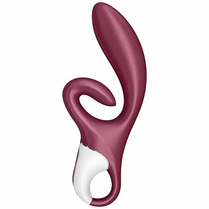 Вибратор-кролик Satisfyer Touch me, два мотора, 21,2 см, 12 режимов, красный