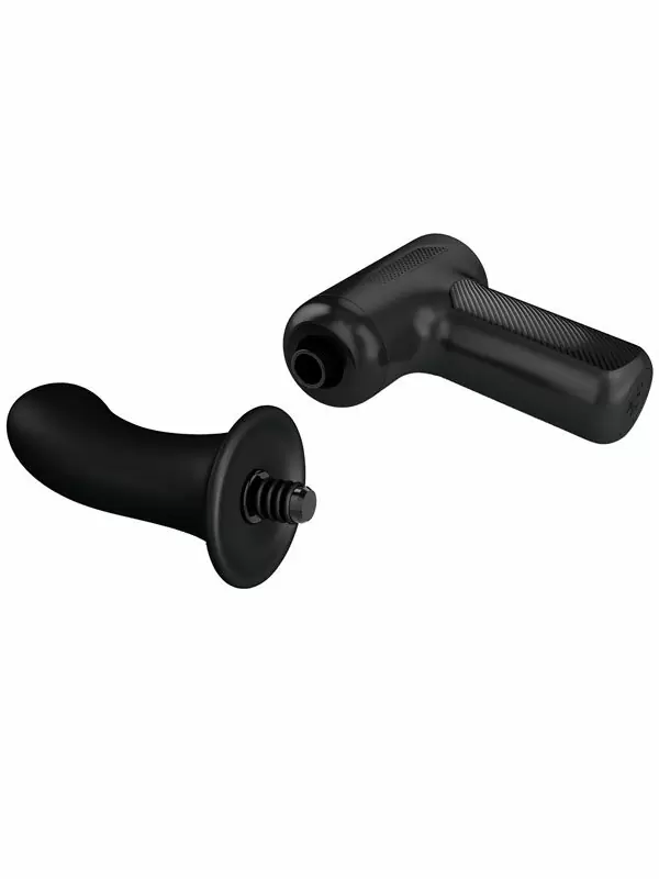 Вибратор Baile DJ Doctor с функцией толчков, 5 режимов, поступательные движения