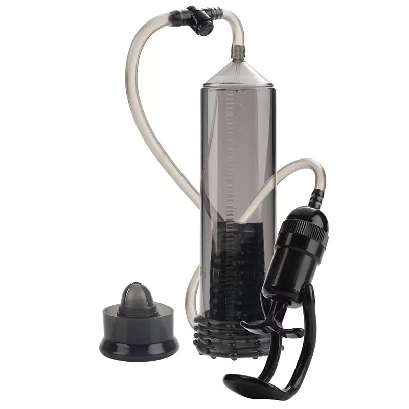 Вакуумная помпа Adonis с двумя насадками – черный