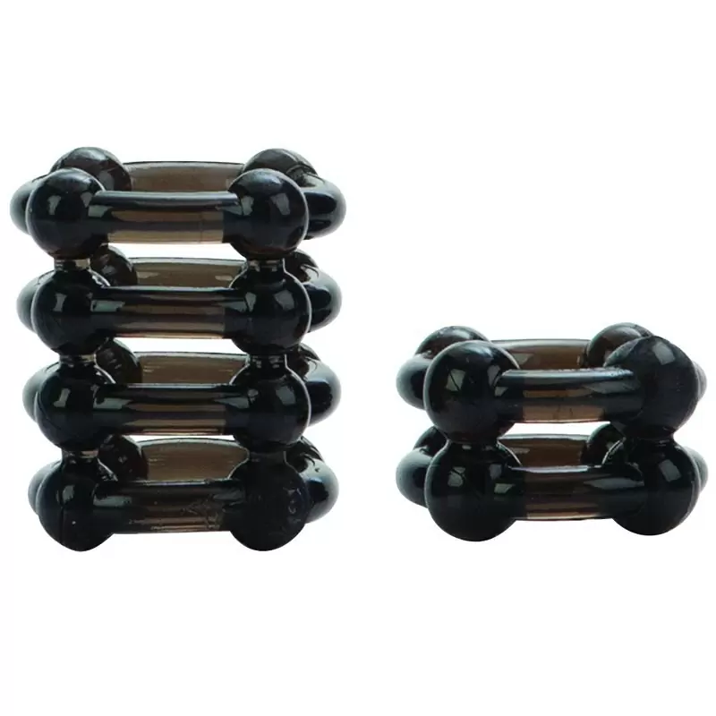 Набор из 2-х эрекционных колец Colt Enhancer Rings – черный