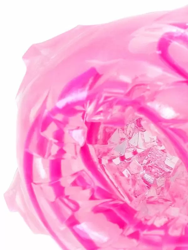 Нереалистичный мастурбатор Tenga Spinner Brick, 13 см, ТПЭ, розовый