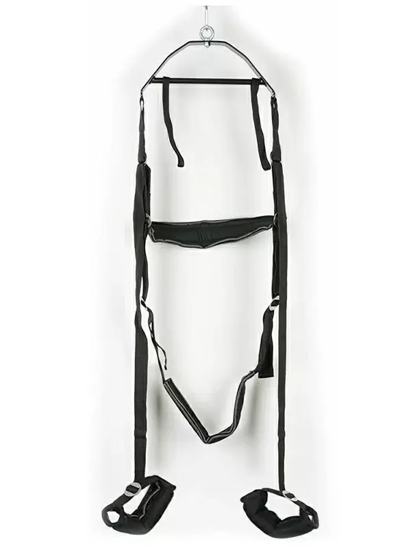 Надёжные качели на потолок Bad Kitty Schaukel, до 100 кг, черный