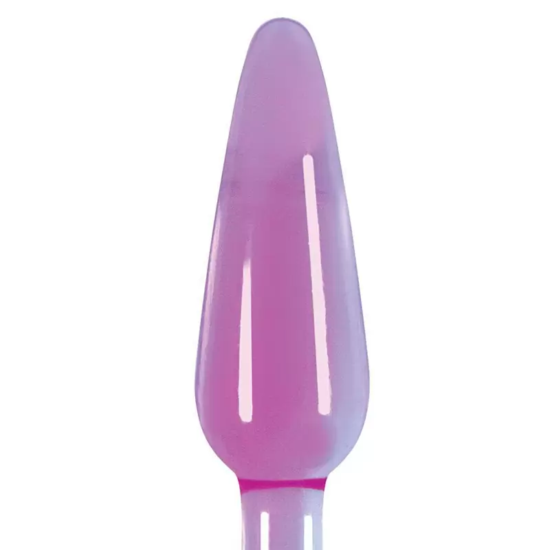Анальная пробка Jelly Rancher T-Plug Smooth гладкая – фиолетовый