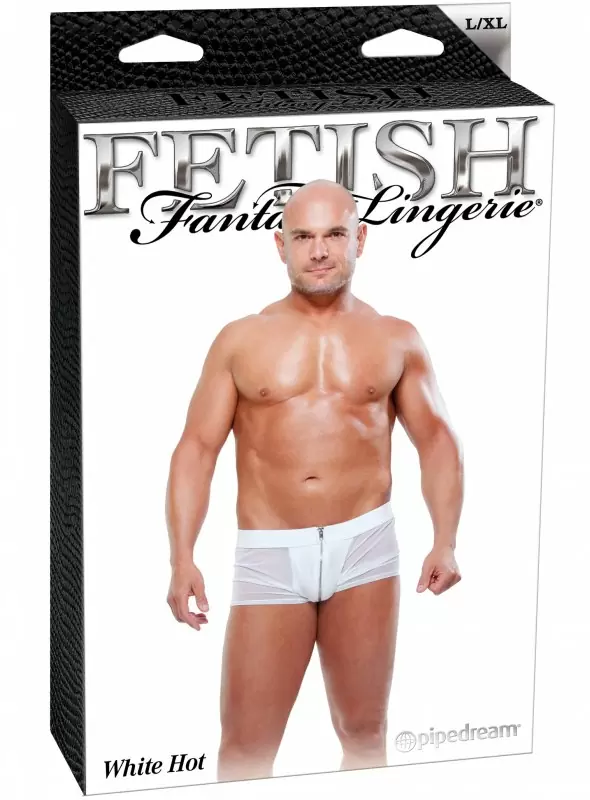 Трусы-боксеры на молнии White Hot - L/XL