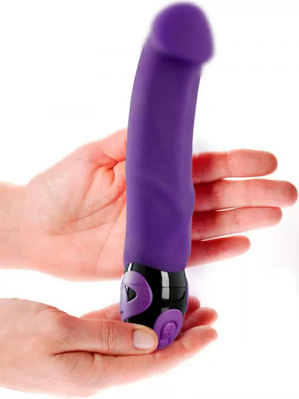 Реалистичный вибратор Fun Factory The BOSS, 3 режима, 21,5 см, силикон, фиолетовый