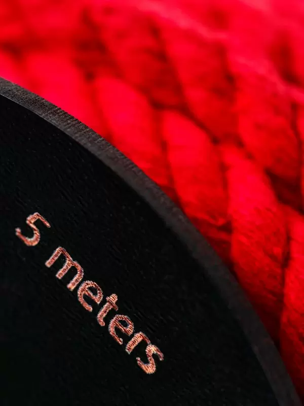 Веревка для фиксации Pecado BDSM, на катушке, хлопок, 5 м