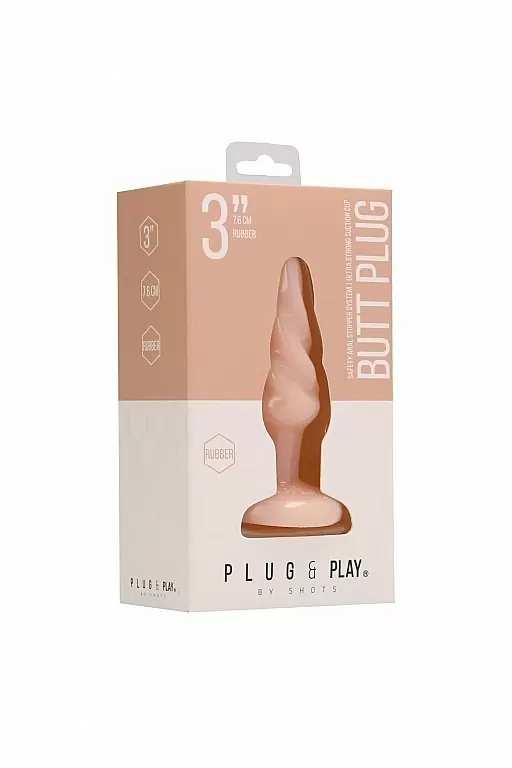 Анальная пробка Rounded - 3 Inch