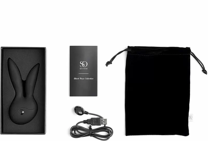 Мини-вибратор So Divine Magic Body Vibrating Stimulator. Черный