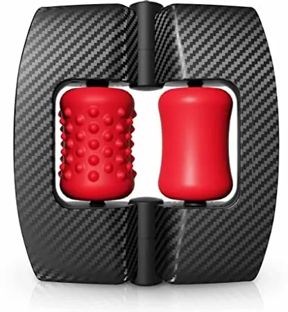 Инновационный симулятор орального секса для мужчин ORCTAN, 19 см, 9 режимов, черный с красным