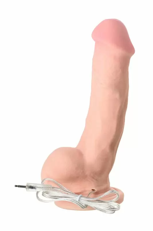 Реалистичный фаллоимитатор TOYFA RealStick Elite на присоске - телесный