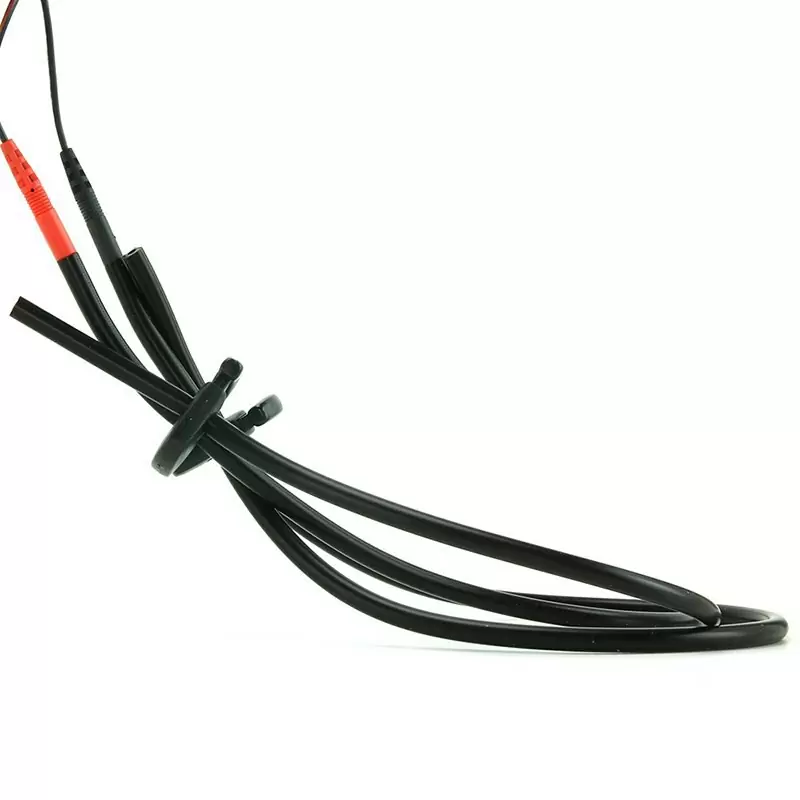 Двойное лассо для пениса Rodeo Robin с электростимуляцией – черный