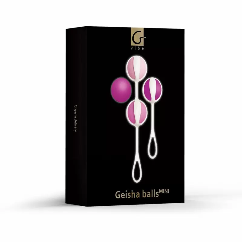Gvibe Geisha balls Mini - Интимные шарики для начинающих, 2.2 см
