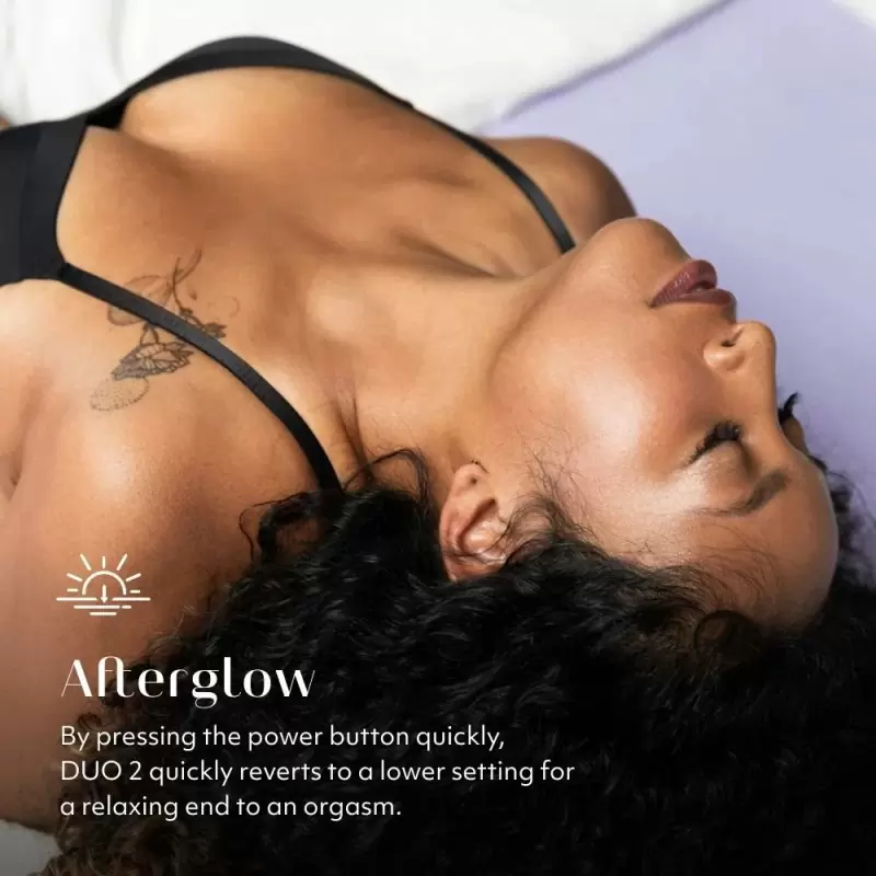 Вибратор для стимуляции клитора и зоны G Womanizer Duo 2 Black