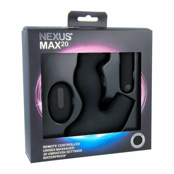 NEXUS MAX 20 черный Вибро-массажер простаты