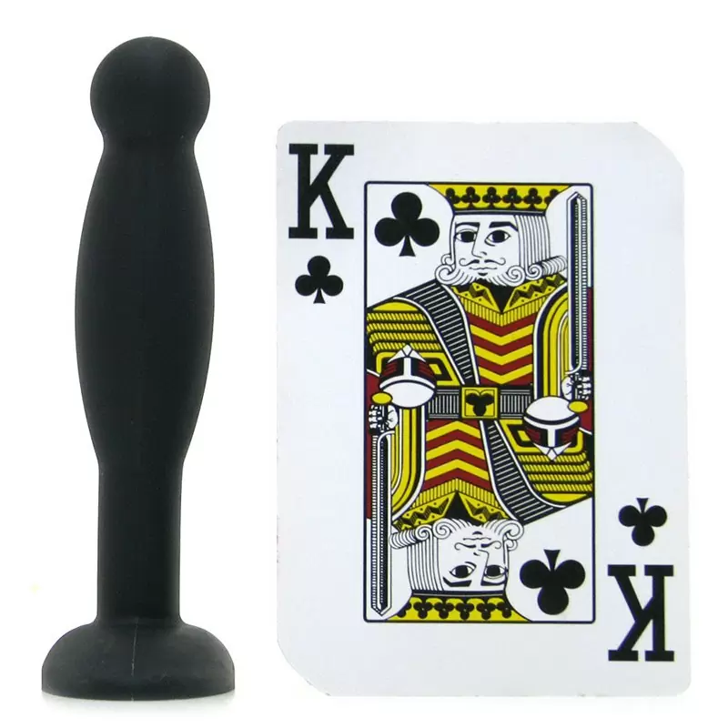 Анальный плуг The Mini's Smooth Medium - черный