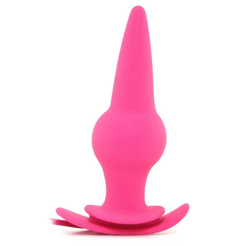 Анальная пробка с вибрацией Tinglers Plug II – розовая