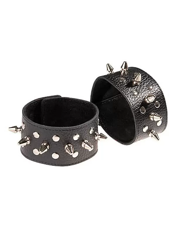 Напульсники Sitabella с шипами – черный