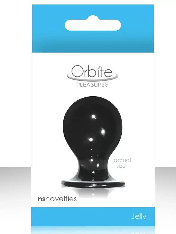 Малая анальная пробка Orbite Pleasures - Charcoal