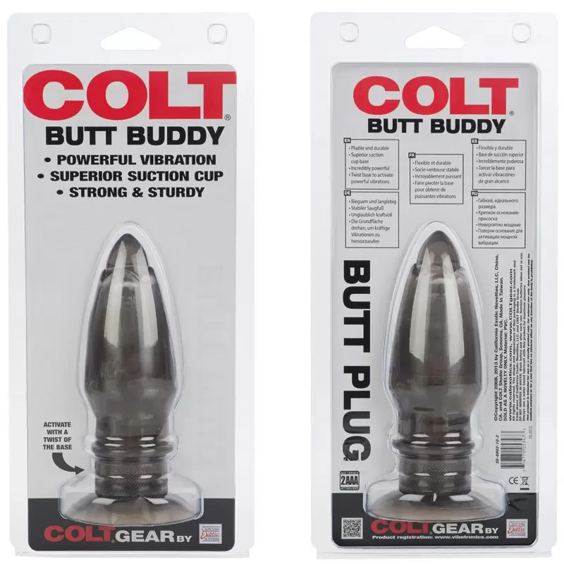 Вибрирующая анальная пробка Colt Butt Buddy