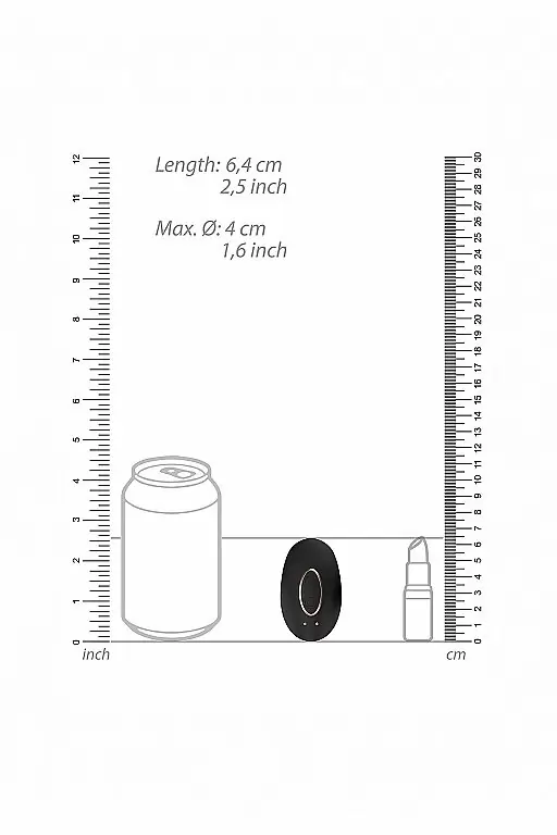 Клиторальный стимулятор Precious (черный)