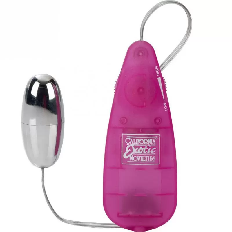 Анальная пробка-цепочка с вибрацией Booty Double Dare – розовый