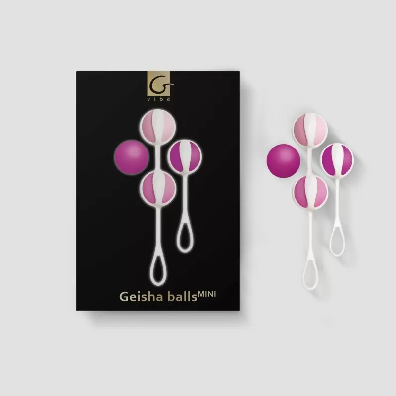 Gvibe Geisha balls Mini - Интимные шарики для начинающих, 2.2 см