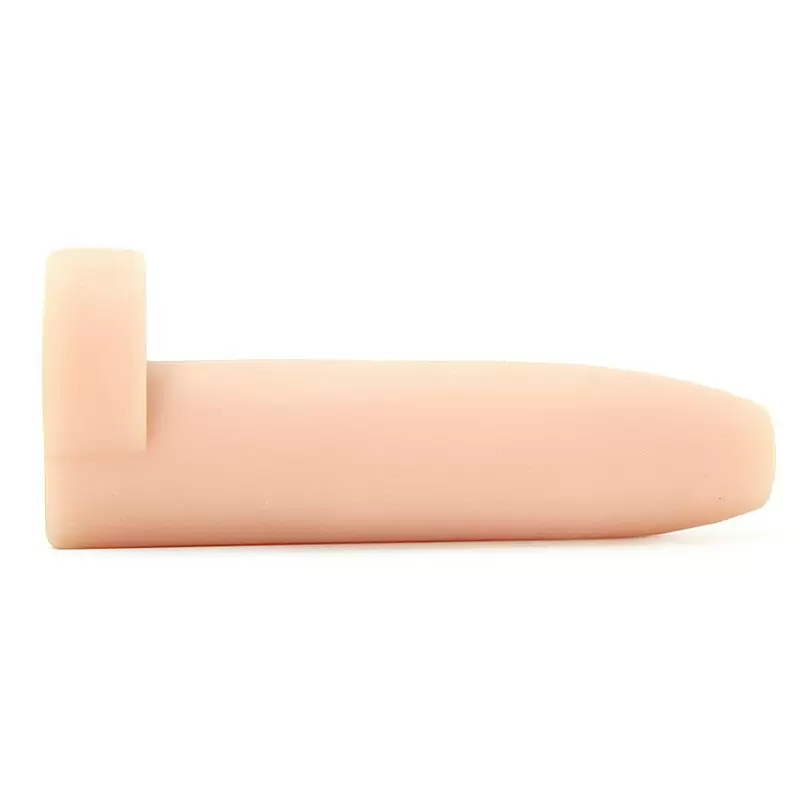 Насадка увеличитель Real Feel Enhancer с кольцом на мошонку – телесная	