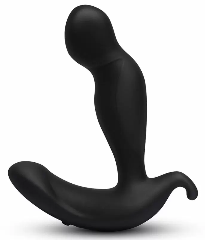 Мощный стимулятор простаты b-Vibe 360 PLUG, с вращением, с пультом Д/У, 13 см