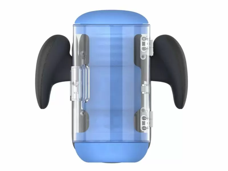 Инновационный робот-мастурбатор Black Knight Vibrating, Heating & Thrusting, Amovibe