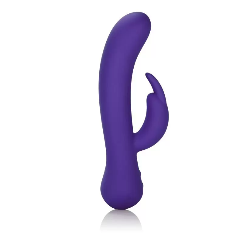 Вибромассажер двойной Vanity Vs18 со стимулятором клитора – фиолетовый