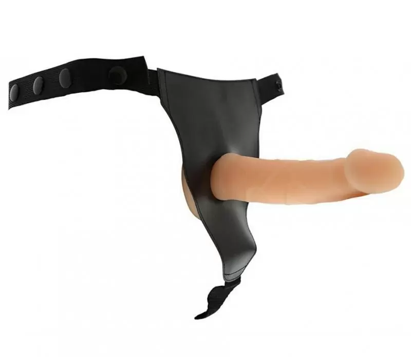 Женский страпон Magic Flesh Strap On - телесный