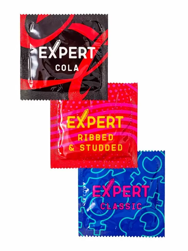 Презервативы EXPERT Surprise Mix, секретный микс, 3 шт