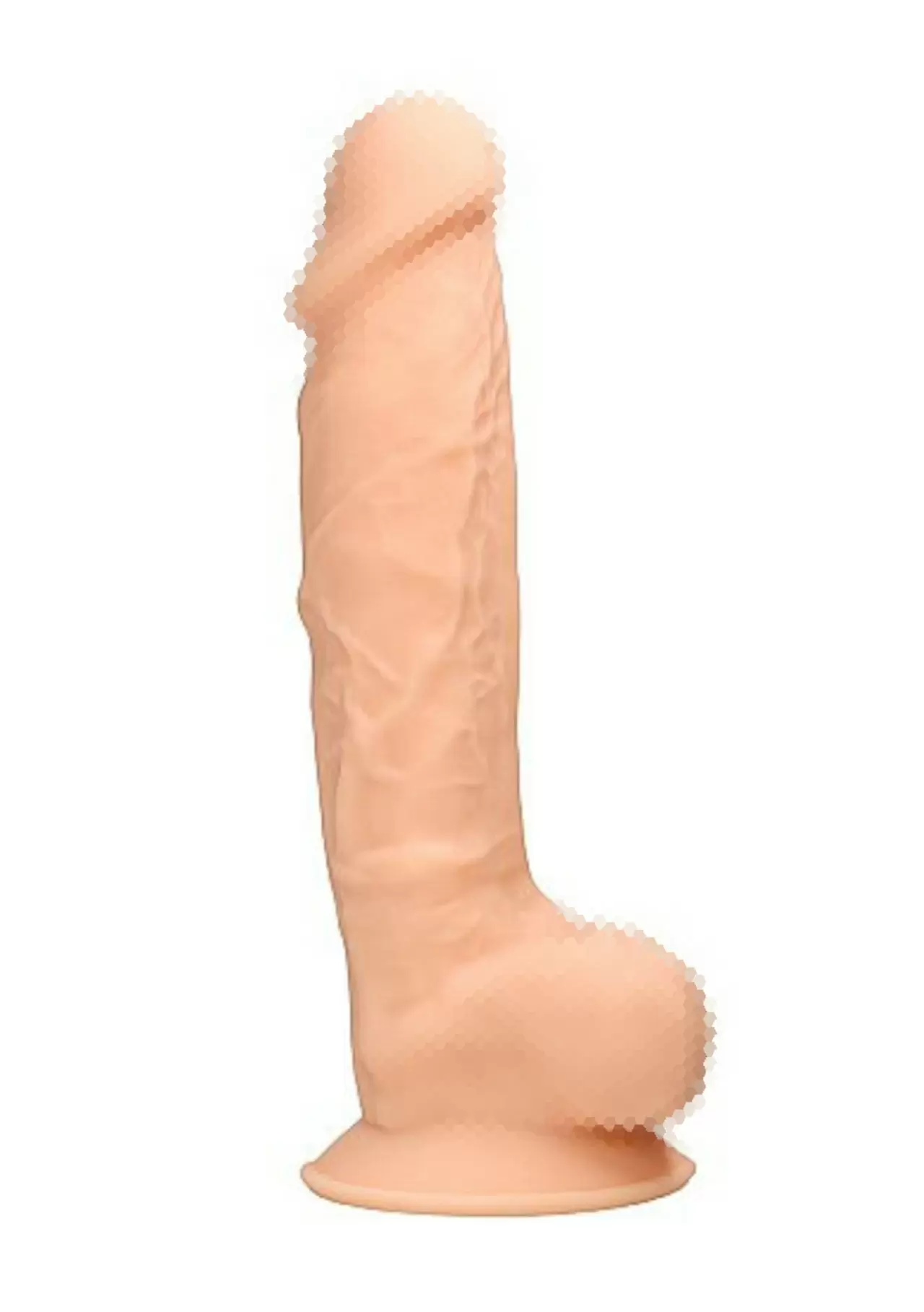 Фаллоимитатор Silicone Dildo With Balls - 22,8 см.
