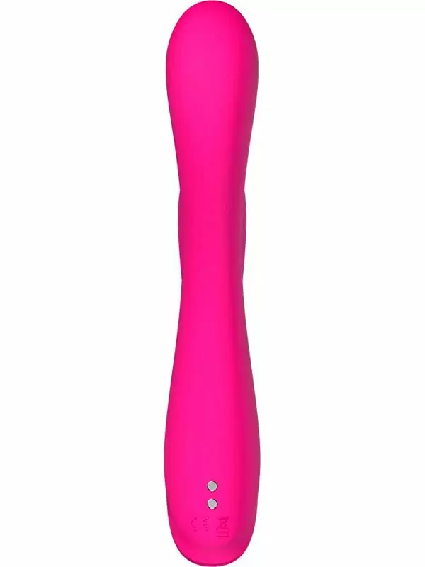 Инновационный вибратор-кролик Osci 3, 5 скоростей, 21 см, розовый